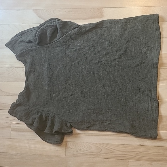 Madewell Ruffle-Sleeve Tank Top - Picture 2 of 8